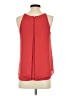 Saint Tropez West 100% Polyester Red Sleeveless Blouse Size XS - photo 2