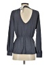 Buckle Black Gray Long Sleeve Blouse Size XS - photo 2
