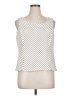 Jones Studio 100% Polyester Ivory Sleeveless Top Size 16 - photo 1