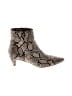 Splendid 100% Leather Animal Print Gold Ankle Boots Size 9 1/2 - photo 1