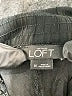 Ann Taylor LOFT 100% Rayon Solid Black Track Pants Size M - photo 7