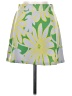 Zara Tropical Green Casual Skirt Size S - photo 1