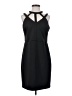 Guess Solid Black Cocktail Dress Size S (estimated) - photo 1