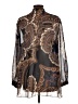 Chico's Paisley Brown Long Sleeve Blouse Size Lg (2) - photo 2