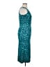 Aqua Graphic Teal Cocktail Dress Size XL - photo 4