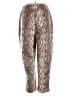ASOS Design 100% Polyurethane Animal Print Brown Casual Pants Size 14 - photo 2