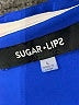 Sugar Lips Blue Sleeveless Blouse Size L - photo 7