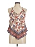 BCX 100% Polyester Ivory Sleeveless Blouse Size M - photo 1
