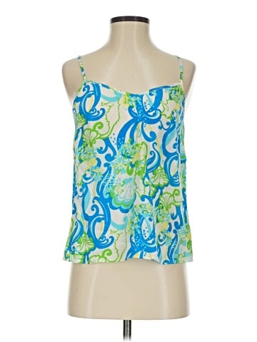 Lilly Pulitzer Sleeveless Silk Top (view 1)