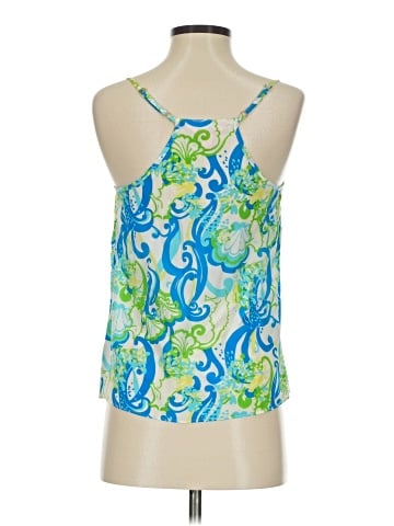 Lilly Pulitzer Sleeveless Silk Top (view 2)