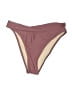 Unbranded 100% Polyester Burgundy Swimsuit Bottoms Size S - photo 1
