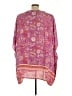Avenue 100% Polyester Pink 3/4 Sleeve Blouse Size 30 - 32 Plus - photo 2