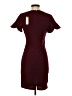 Alexia Admor Solid Burgundy Cocktail Dress Size XS - photo 2