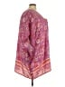 Avenue 100% Polyester Pink 3/4 Sleeve Blouse Size 30 - 32 Plus - photo 4