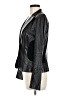 Cache 100% Leather Black Blazer Size 8 - photo 5