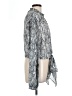 Hyfve 100% Polyester Silver Gray Long Sleeve Blouse Size L - photo 4
