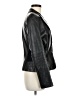 Cache 100% Leather Black Blazer Size 8 - photo 4