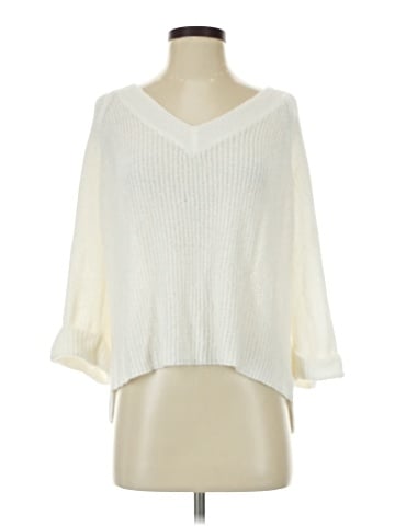 Bobbles & Lace Pullover Sweater (view 1)