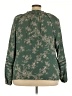 Torrid Green Long Sleeve Blouse Size 3X Plus (3) - photo 2