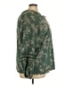 Torrid Green Long Sleeve Blouse Size 3X Plus (3) - photo 4