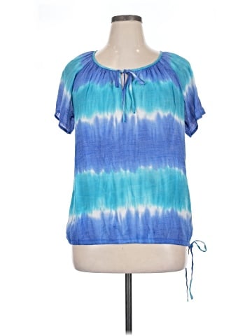 St. John's Bay Short Sleeve Blouse (view 1)