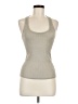 A.L.C. 100% Polyester Silver Tank Top Size M - photo 1
