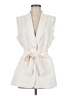 T Tahari 100% Polyester Ivory Vest Size 8 - photo 1