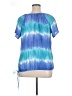 St. John's Bay Tie-dye Blue Short Sleeve Blouse Size XL (petite) - photo 2
