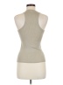 A.L.C. 100% Polyester Silver Tank Top Size M - photo 2