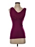 Express Burgundy Sleeveless Top Size XS - photo 1