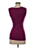 Express Burgundy Sleeveless Top Size XS - photo 2