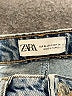 Zara Hearts Blue Jeans Size 2 - photo 4