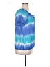 St. John's Bay Tie-dye Blue Short Sleeve Blouse Size XL (petite) - photo 4