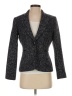 Tahari by ASL Chevron-herringbone Gray Blazer Size 2 - photo 1
