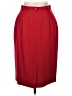 Austin Reed 100% Wool Solid Red Wool Skirt Size 10 - photo 2