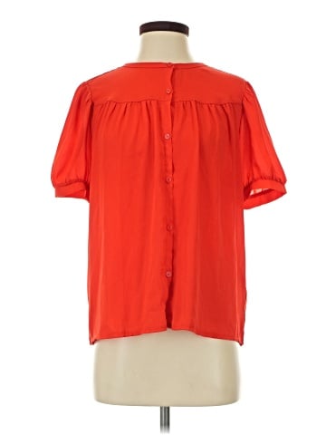 Ann Taylor Short Sleeve Blouse (view 1)