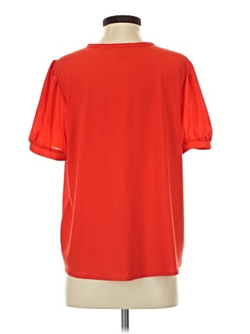 Ann Taylor Short Sleeve Blouse (view 2)