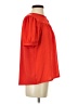 Ann Taylor Red Short Sleeve Blouse Size S - photo 4