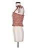 Dizzy Lizzy 100% Rayon Orange Sleeveless Top Size S - photo 5