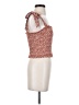 Dizzy Lizzy 100% Rayon Orange Sleeveless Top Size S - photo 4
