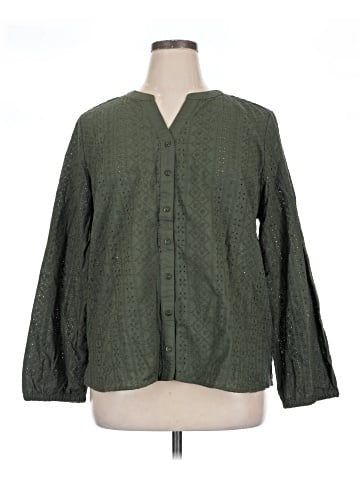 D&Co. Long Sleeve Blouse (view 1)