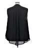 Torrid 100% Polyester Black Sleeveless Blouse Size 4X Plus (4) - photo 2