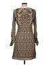 Athleta Paisley Brown Casual Dress Size L (petite) - photo 2