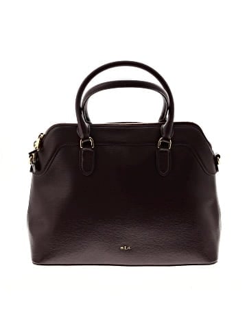 Lauren by Ralph Lauren Leather Satchel (view 1)