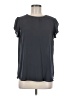 Ann Taylor LOFT 100% Polyester Gray Short Sleeve Blouse Size M - photo 1