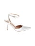 Lulus White Heels Size 6 1/2 - photo 1