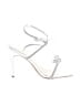 Dream Pairs Silver Sandals Size 9 1/2 - photo 1