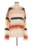 Wildfox Stripes Orange Pullover Sweater Size Lg (3 or L) - photo 1