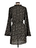 Lush 100% Polyester Black Casual Dress Size L - photo 2