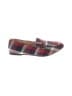 Trary Plaid Burgundy Flats Size 9 - photo 1